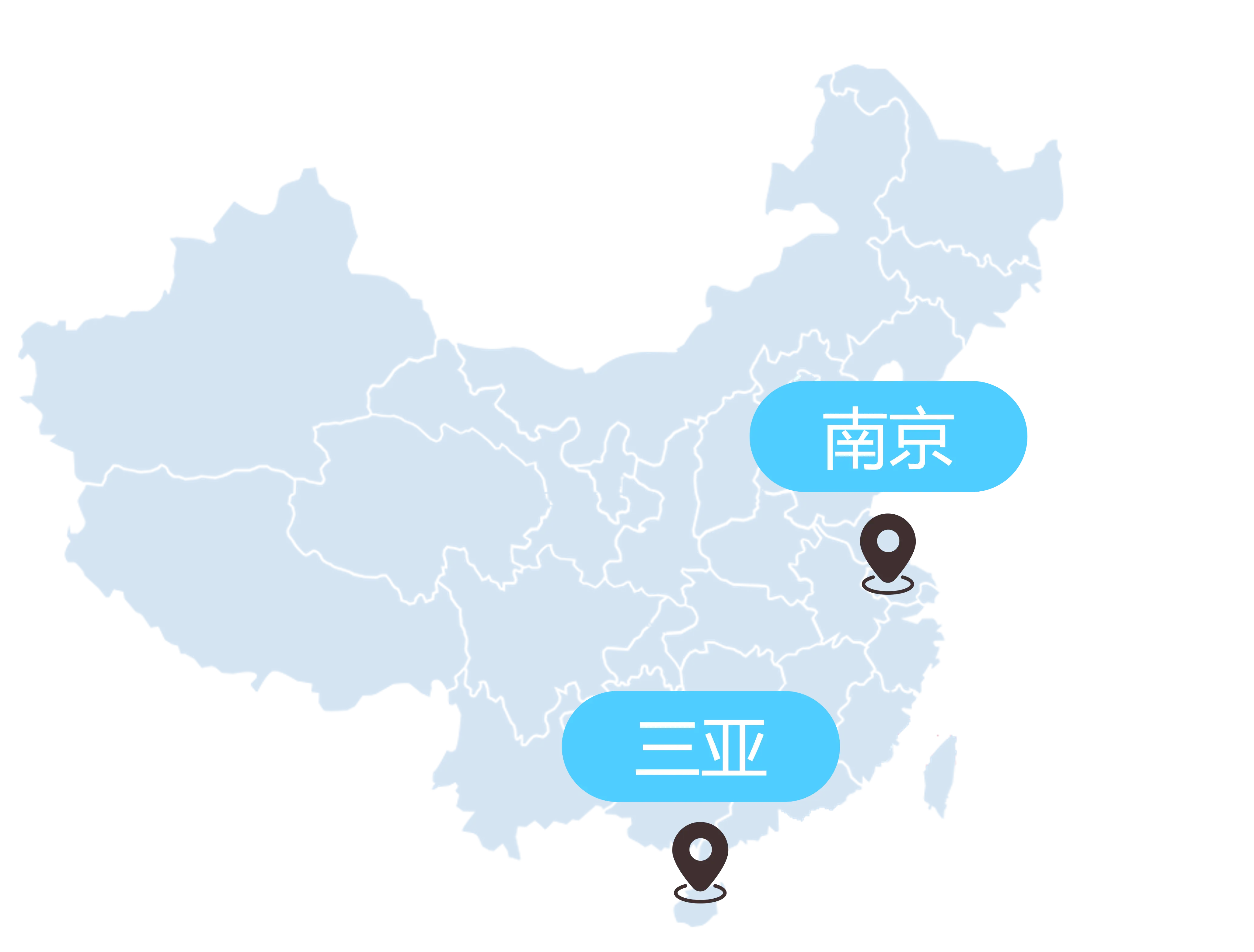 极纳诺公司位置示意